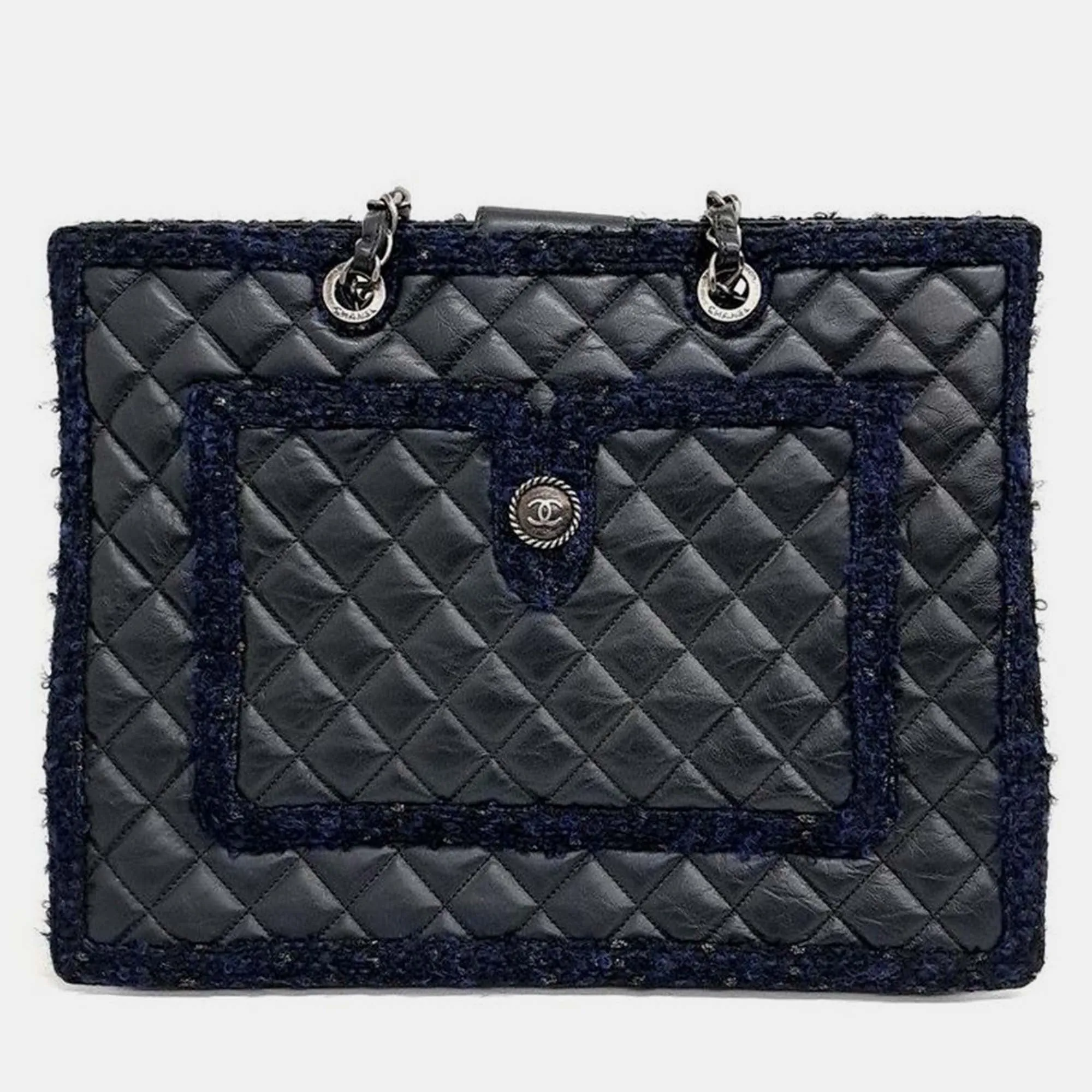 tweed shoulder bag