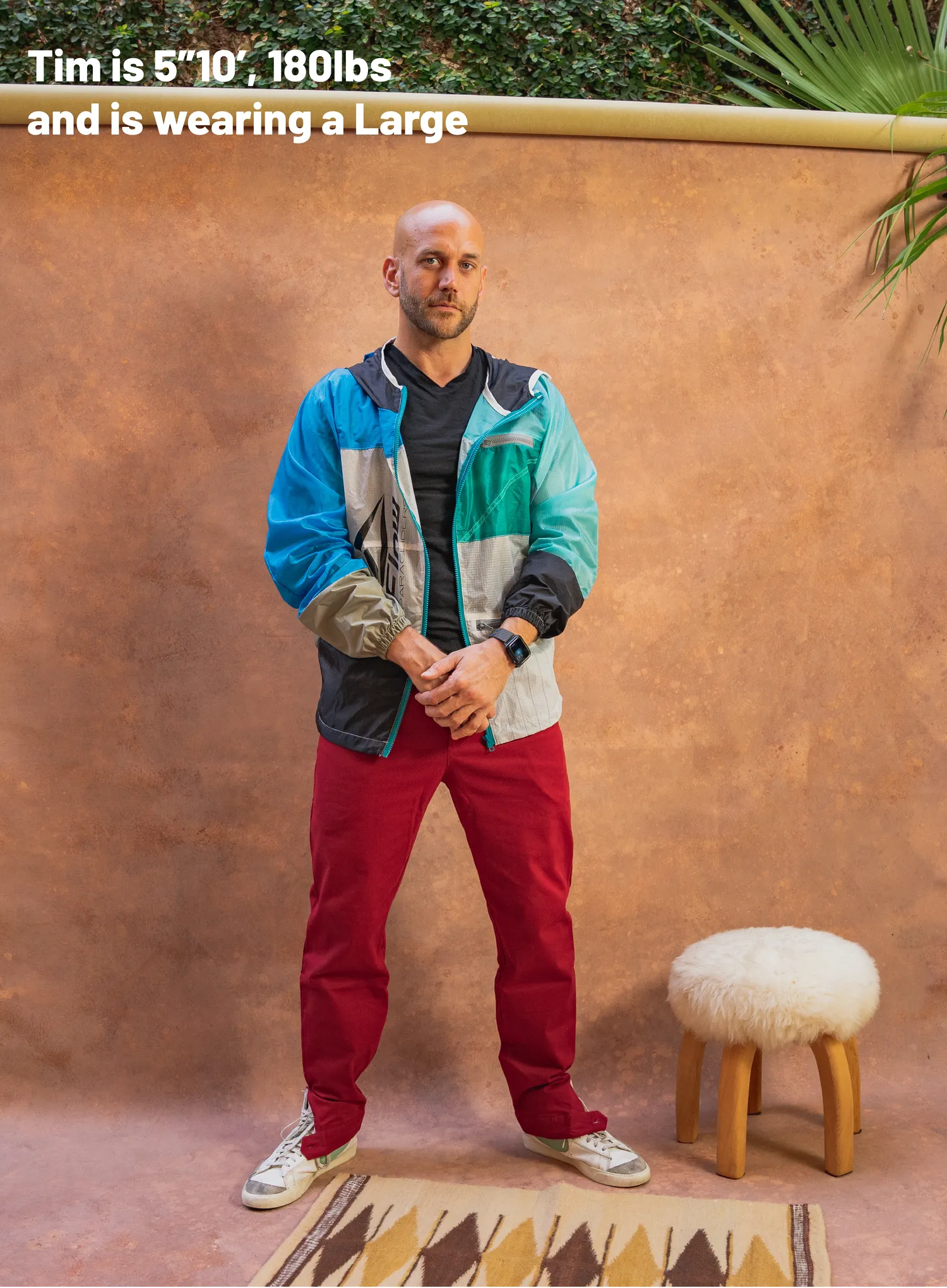 Upcycled Parachute Jacket (Large - L.a.94.23)