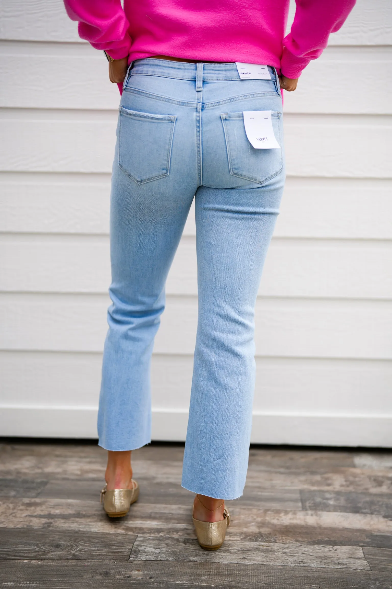 Uplift - MidRise Ankle Bootcut Jean