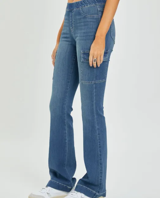 URBAN CARGO FLARE JEANS TINT