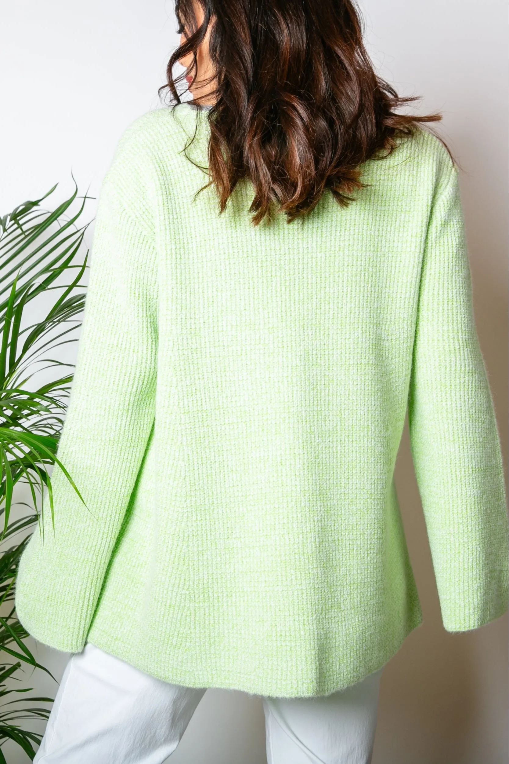 V-Neck Flare Jumper