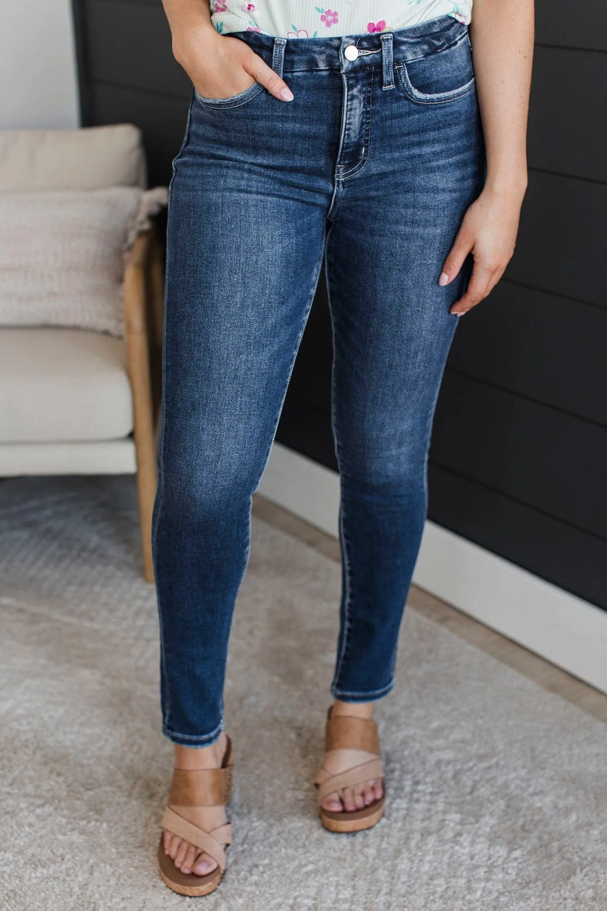 Vervet Skinny Jeans- Idina Wash