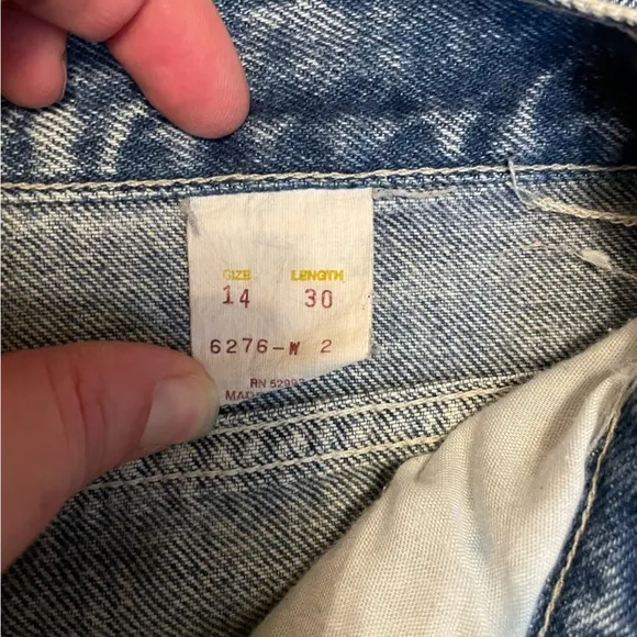Vintage 80’s-90’s Bonjour High Rise Tapered Mom Jeans