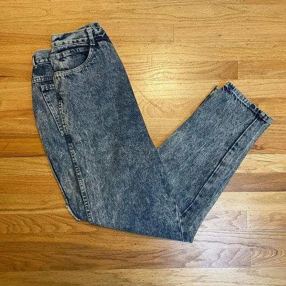 Vintage 80’s-90’s Bonjour High Rise Tapered Mom Jeans