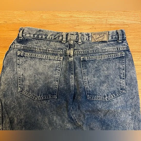 Vintage 80’s-90’s Bonjour High Rise Tapered Mom Jeans