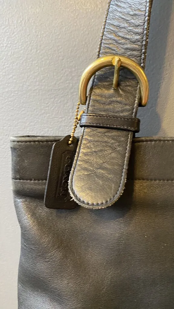 Vintage Buckle Tote