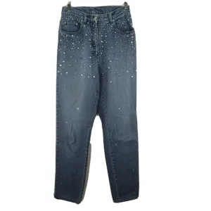Vintage Newport News‎ Jeans Bling Studded Mom High