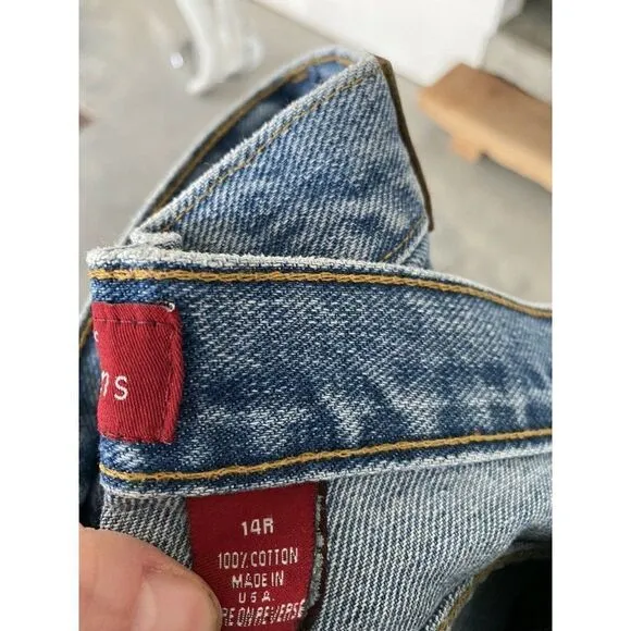 Vintage The Limited Jeans Womens Mom Jeans Medium Wash 14R / 14 R