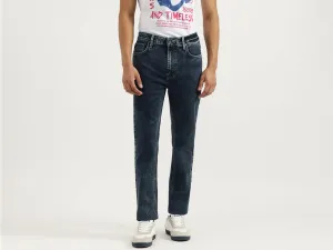 Washed Low Crotch Jeans