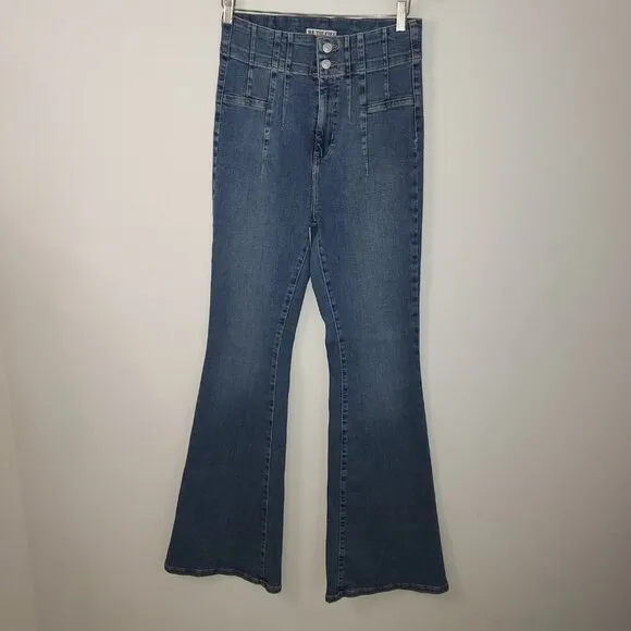 We The Free High Waisted Jayde Flare Jeans Size 29