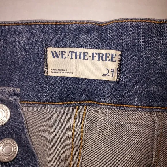 We The Free High Waisted Jayde Flare Jeans Size 29