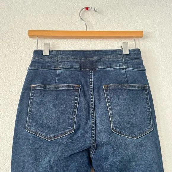 We The Free Lace Up High Rise Curvy Jeans