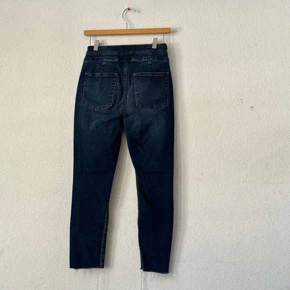 We The Free Lace Up High Rise Curvy Jeans