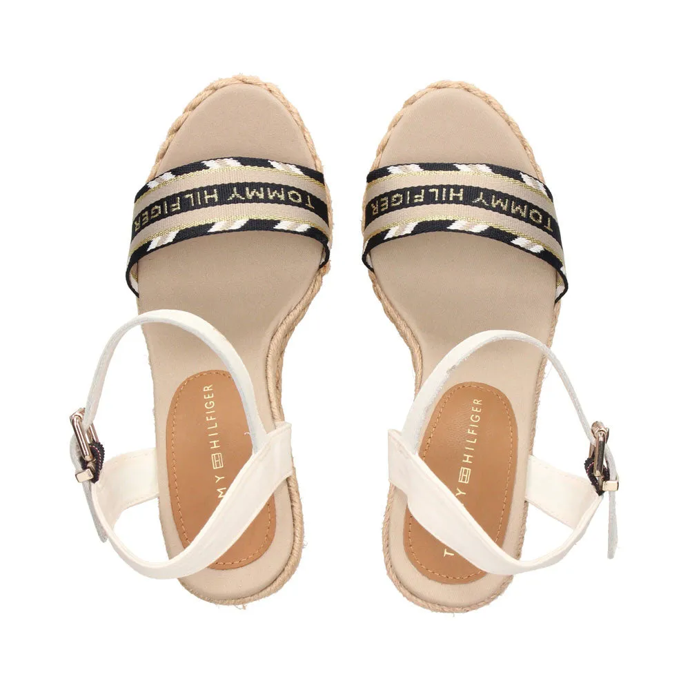 Webbing High Wedge - Brown