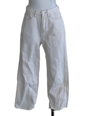 White Plain Skinny Jeans