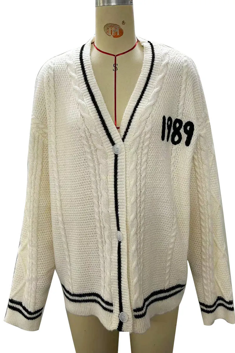 WJ0311 Button Down Knitted Cardigan