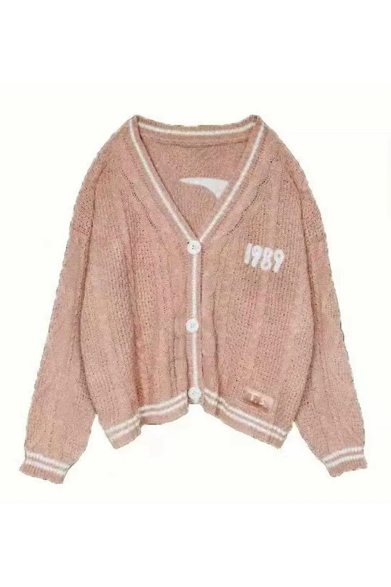 WJ0311 Button Down Knitted Cardigan