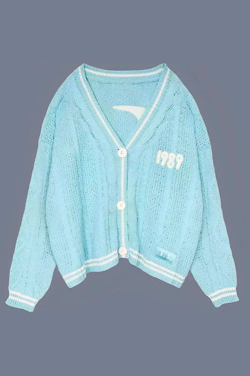 WJ0311 Button Down Knitted Cardigan