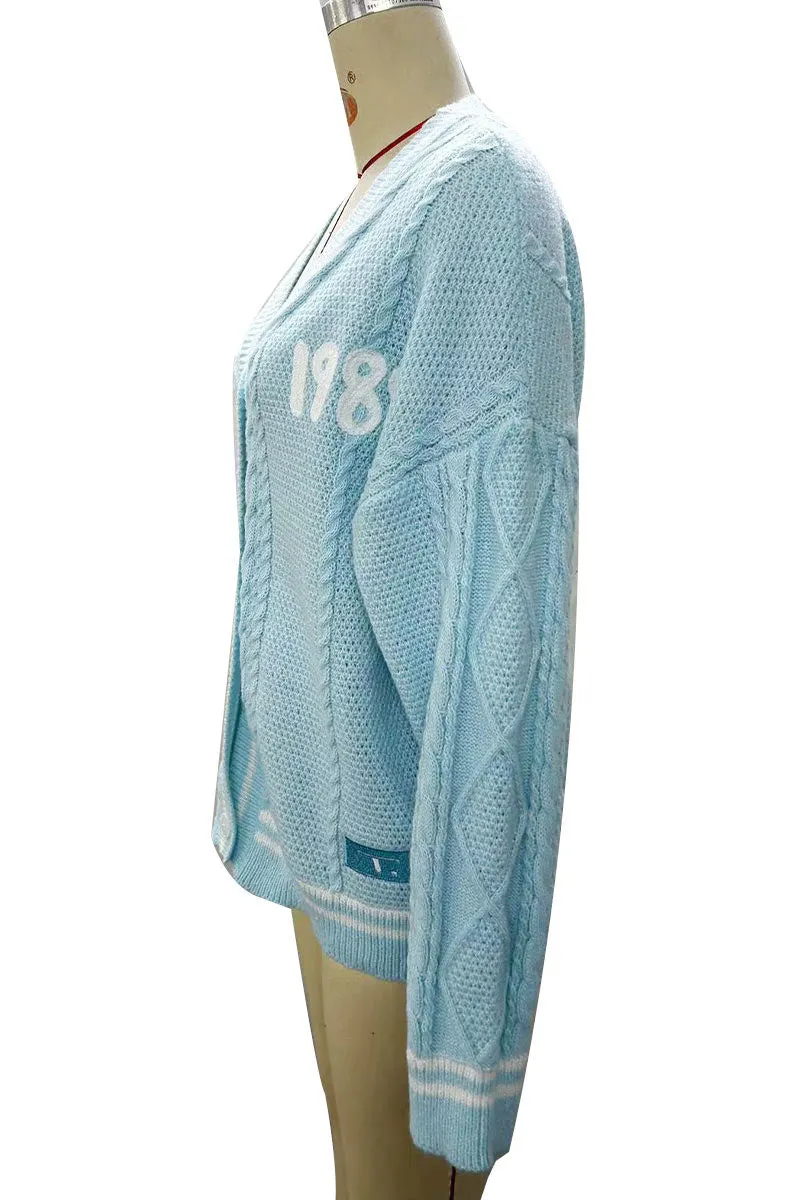 WJ0311 Button Down Knitted Cardigan