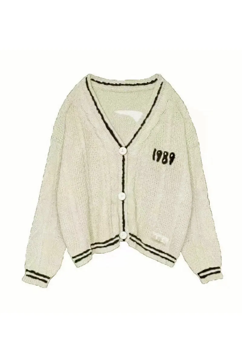 WJ0311 Button Down Knitted Cardigan