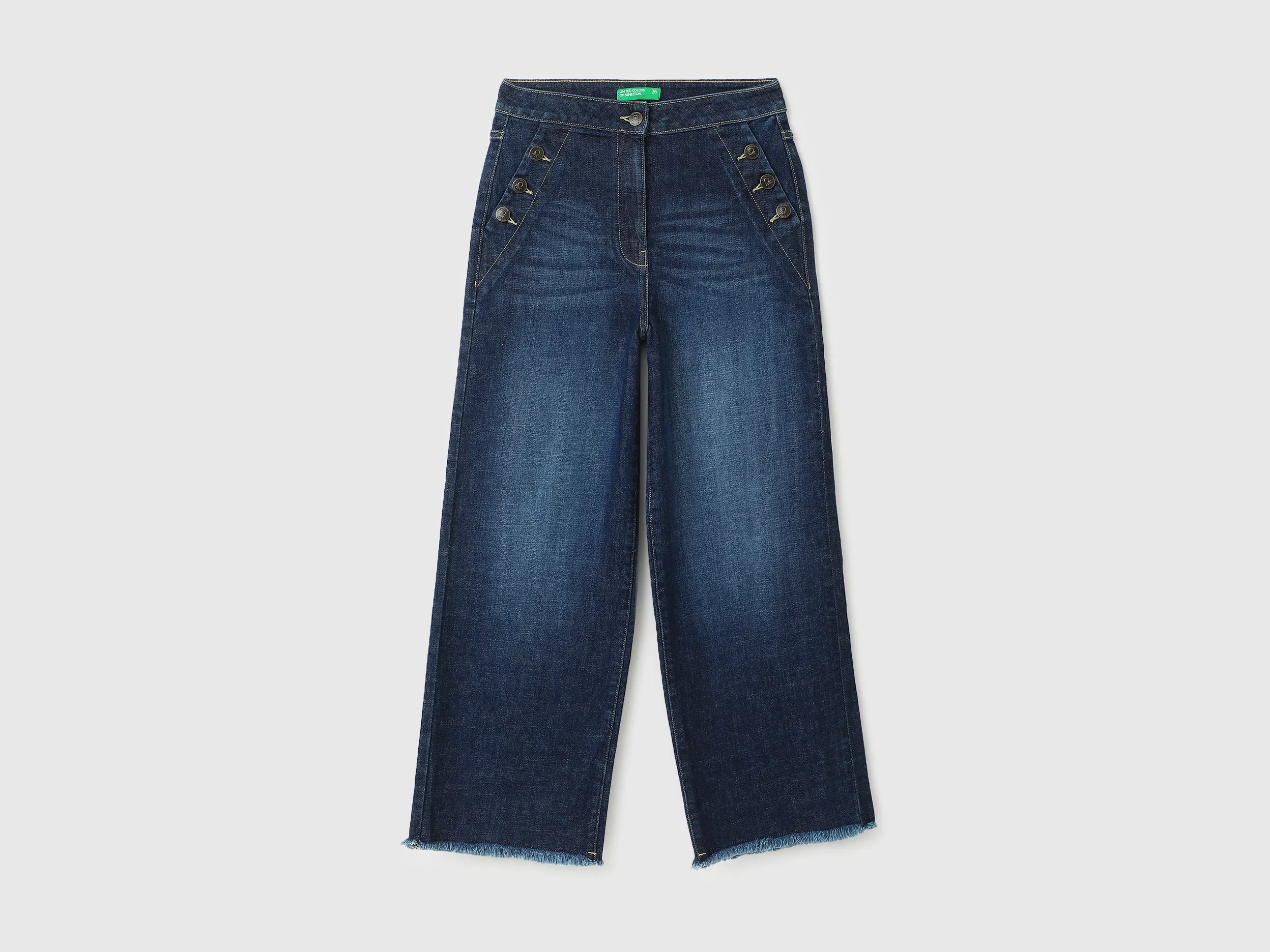 Women Solid Flared Fit Jeans
