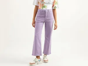 Women Solid Flared Fit Jeans