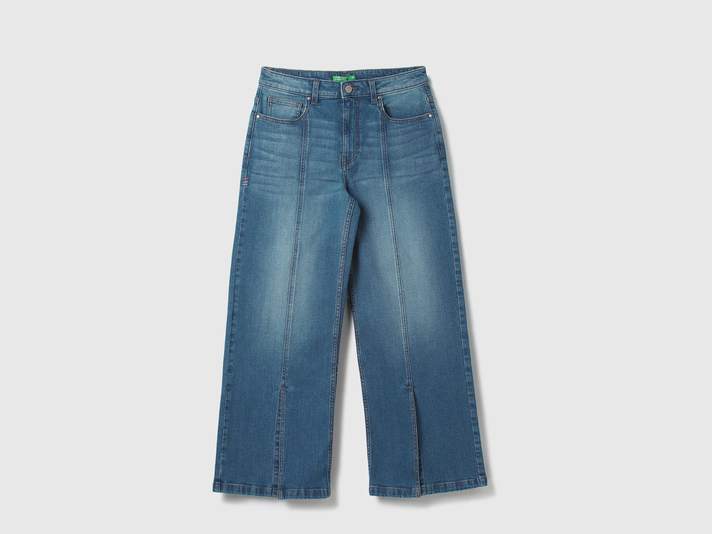 Women Solid Flared Fit Jeans