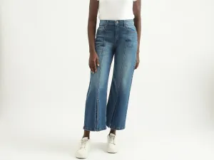 Women Solid Flared Fit Jeans