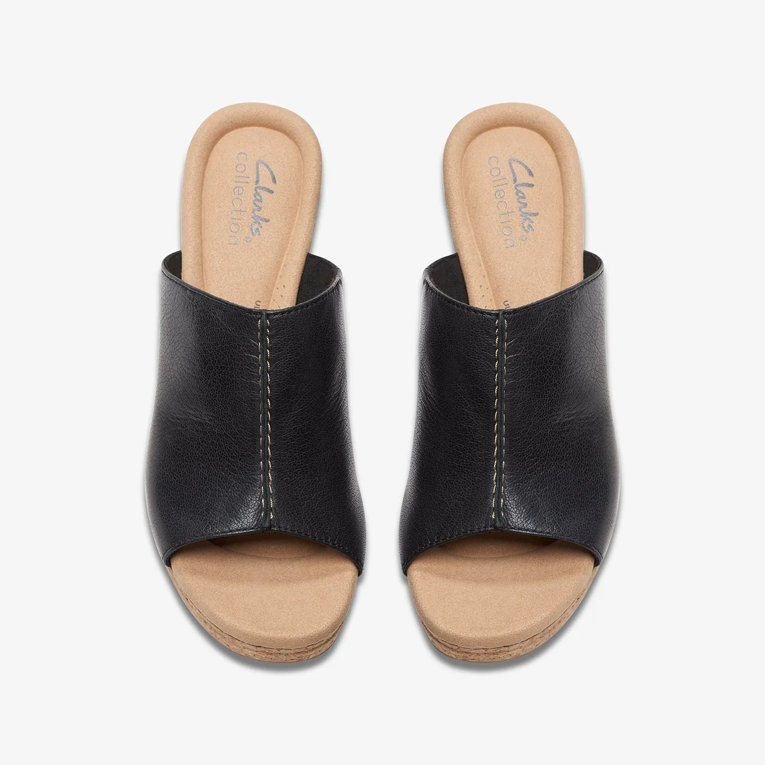 Womens - Giselle Orchid Black Leather