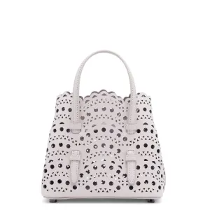 Women's Mina 16 Micro Tote Bag in Grey | AA1S06716C0A29826