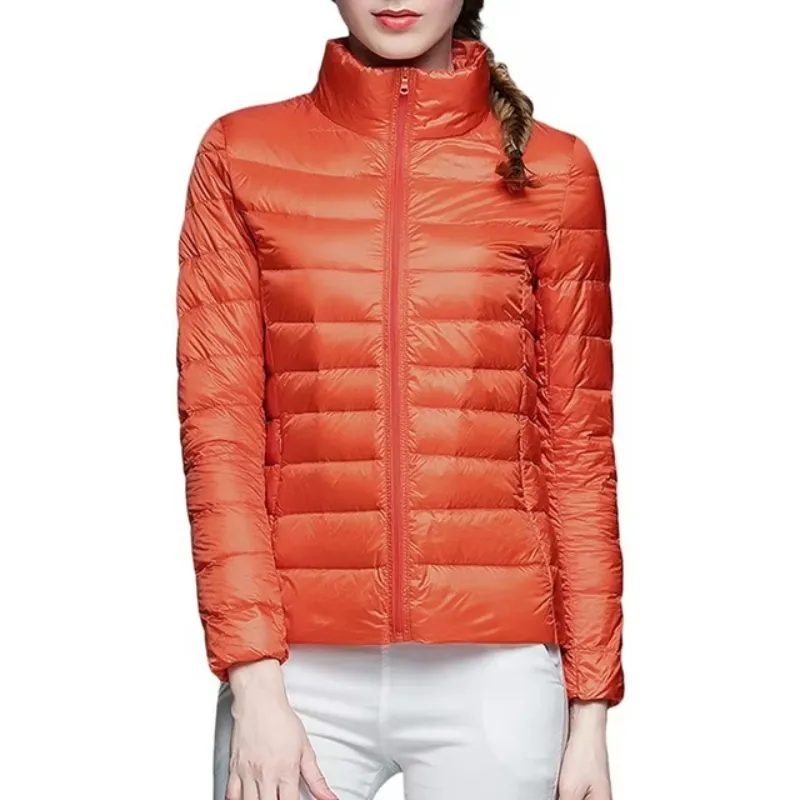 Women's Warm Zip Up Puffer Jacket | Winter