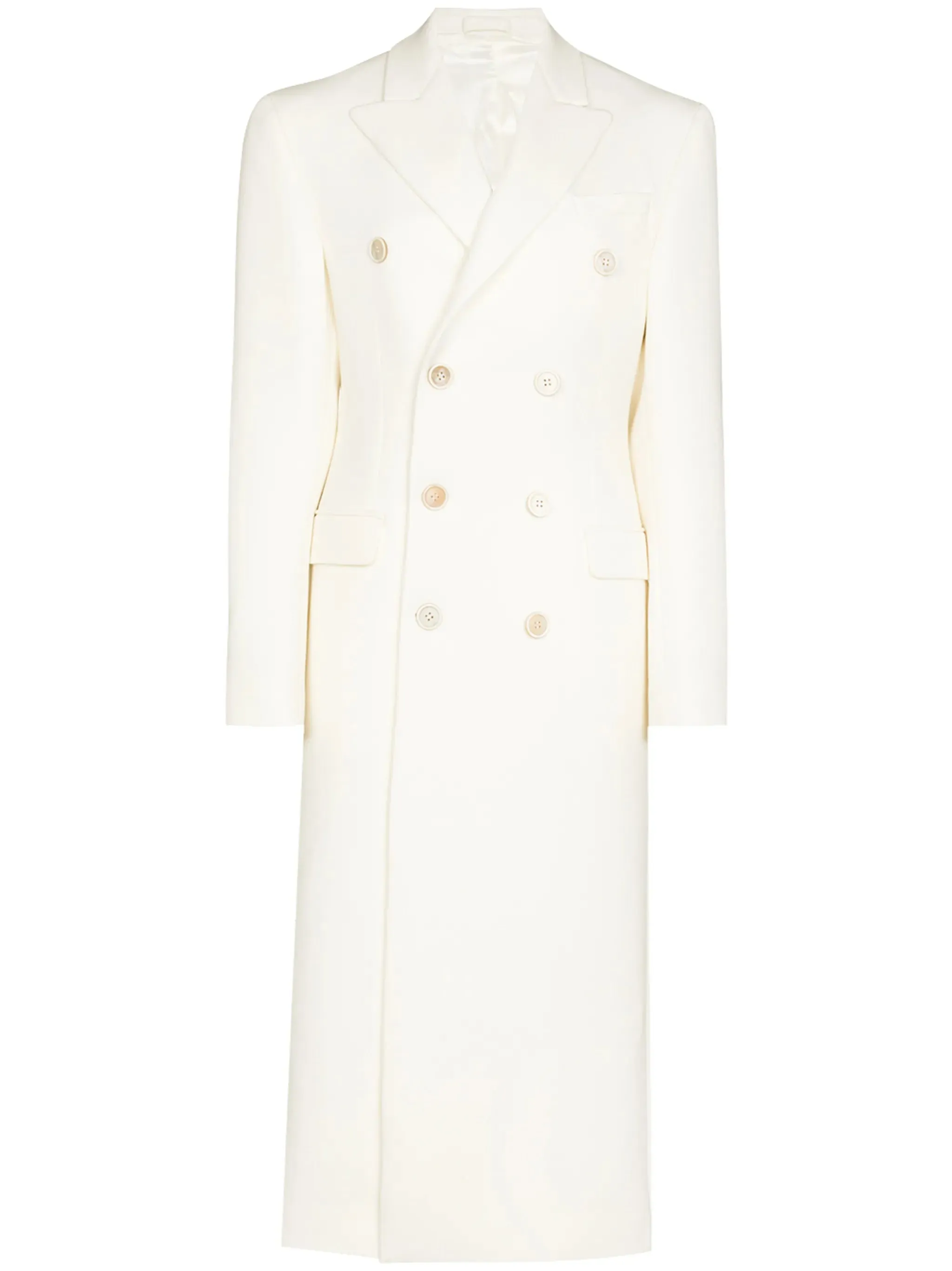 Worldwide shipping double-breasted wool Long-lasting coat