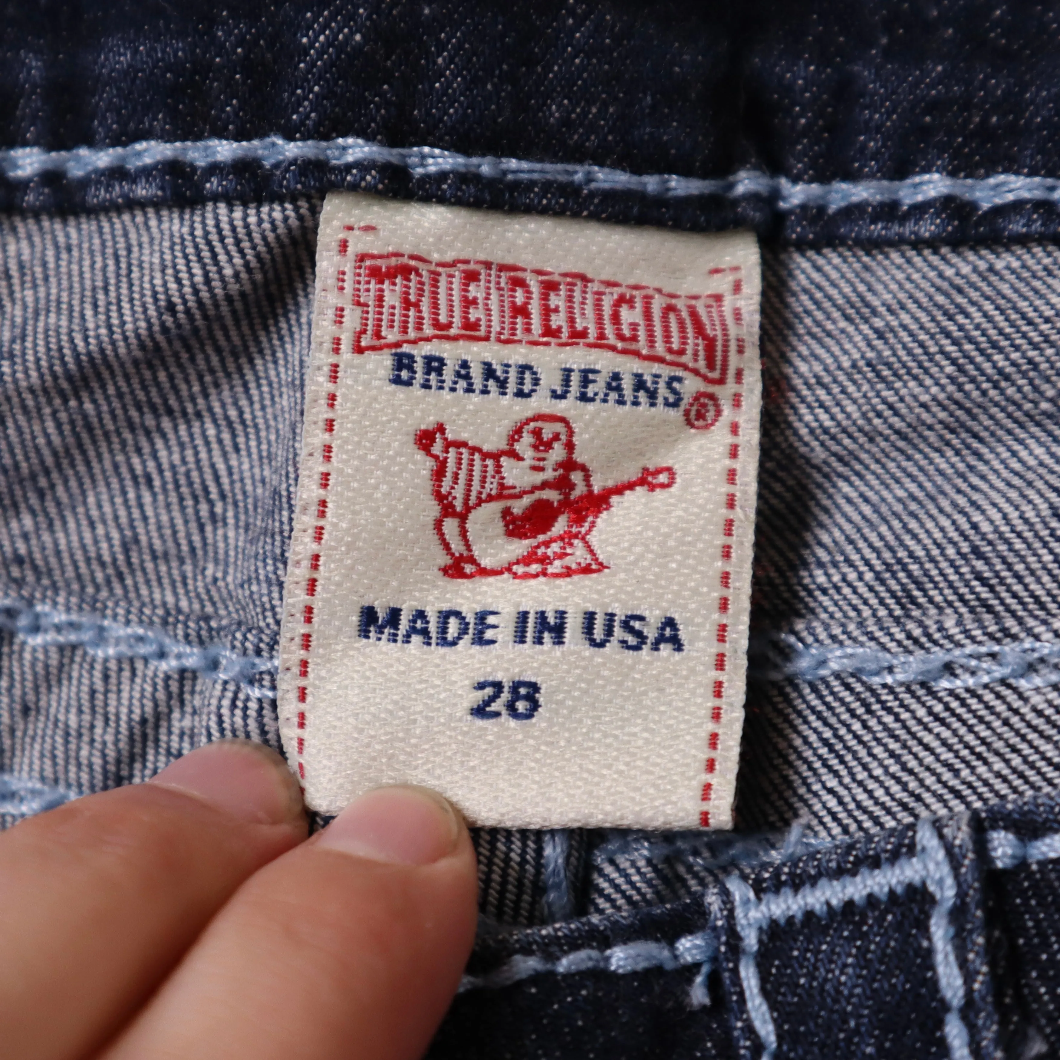 Y2K TRUE RELIGION Low Rise Bootcut Jeans (S)