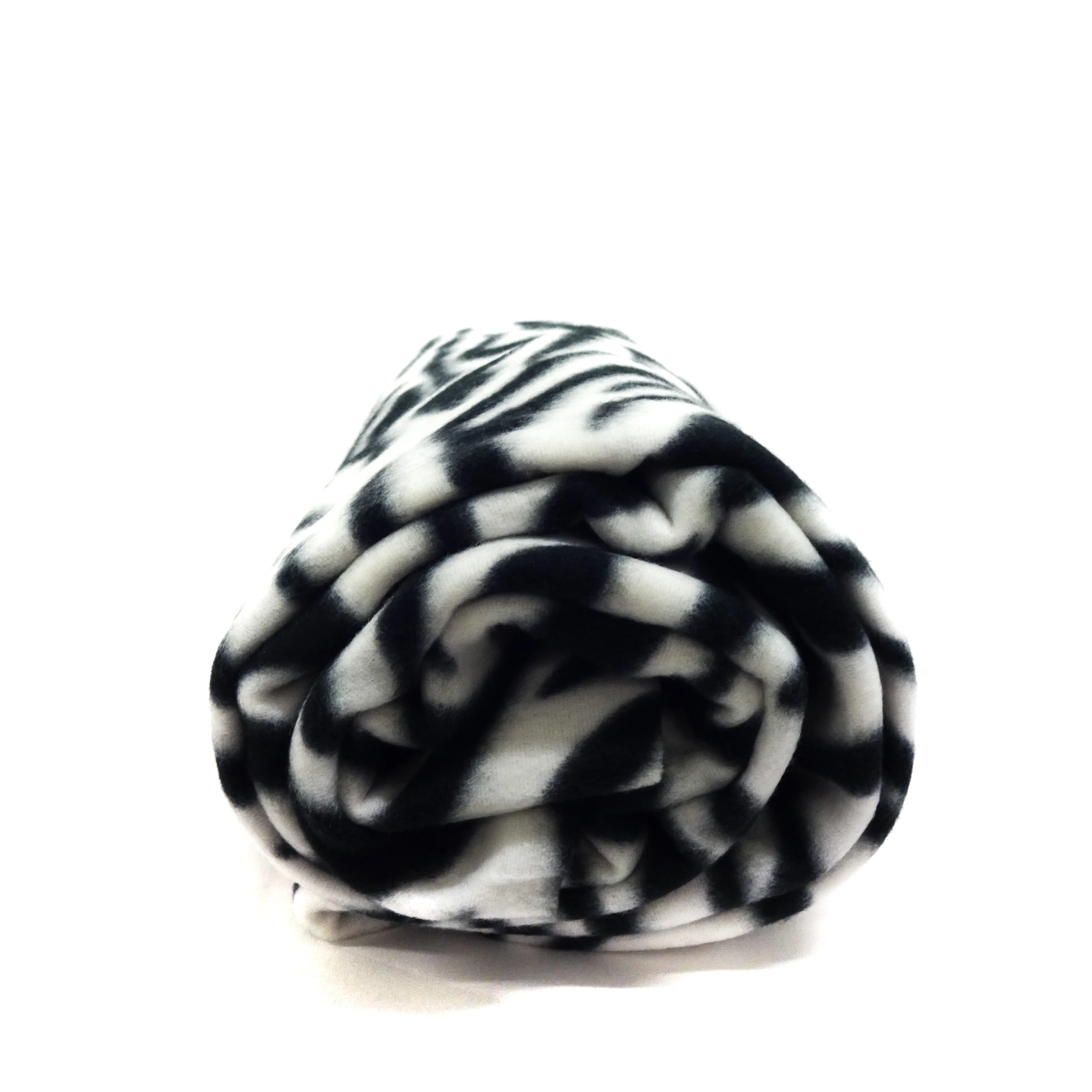 Zebra Print Anti-Pill Fleece, (2 Yards cut)